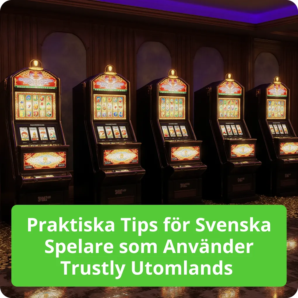 Praktiska Tips för Svenska Spelare som Använder Trustly Utomlands – Råd Praktiska Tips för Svenska Spelare som Använder Trustly Utomlands
